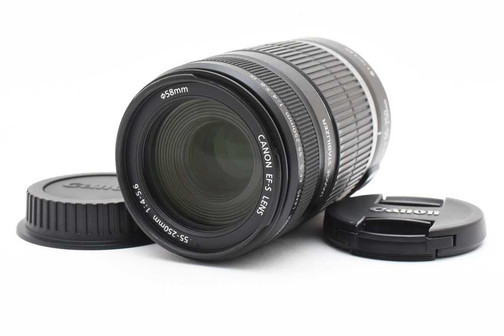 Canon EF-S 55-250mm f/4-5.6 IS II Telephoto Zoom Lens Exc+5 Japan Import #2556  