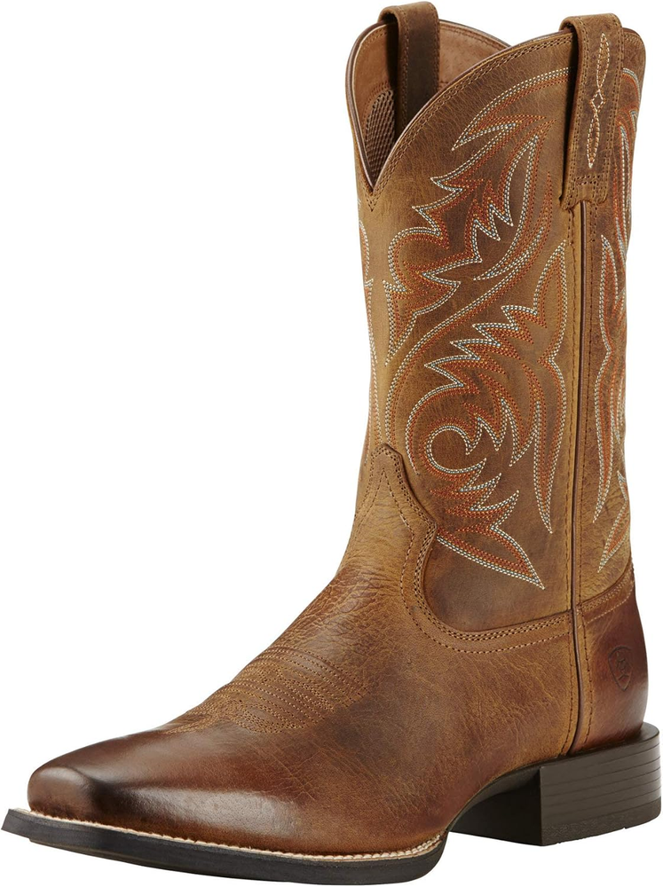 Rugged Men's Western Sport Herdsman Boot for Work & Style