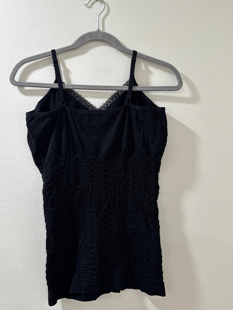Women's One Step Up Black Y2K Tank Top - Size 2x 3x