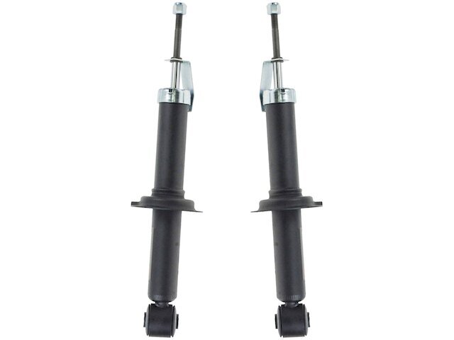 Rear TRQ Shock Absorber Set fits Mitsubishi Outlander 2003-2004 89QKGD