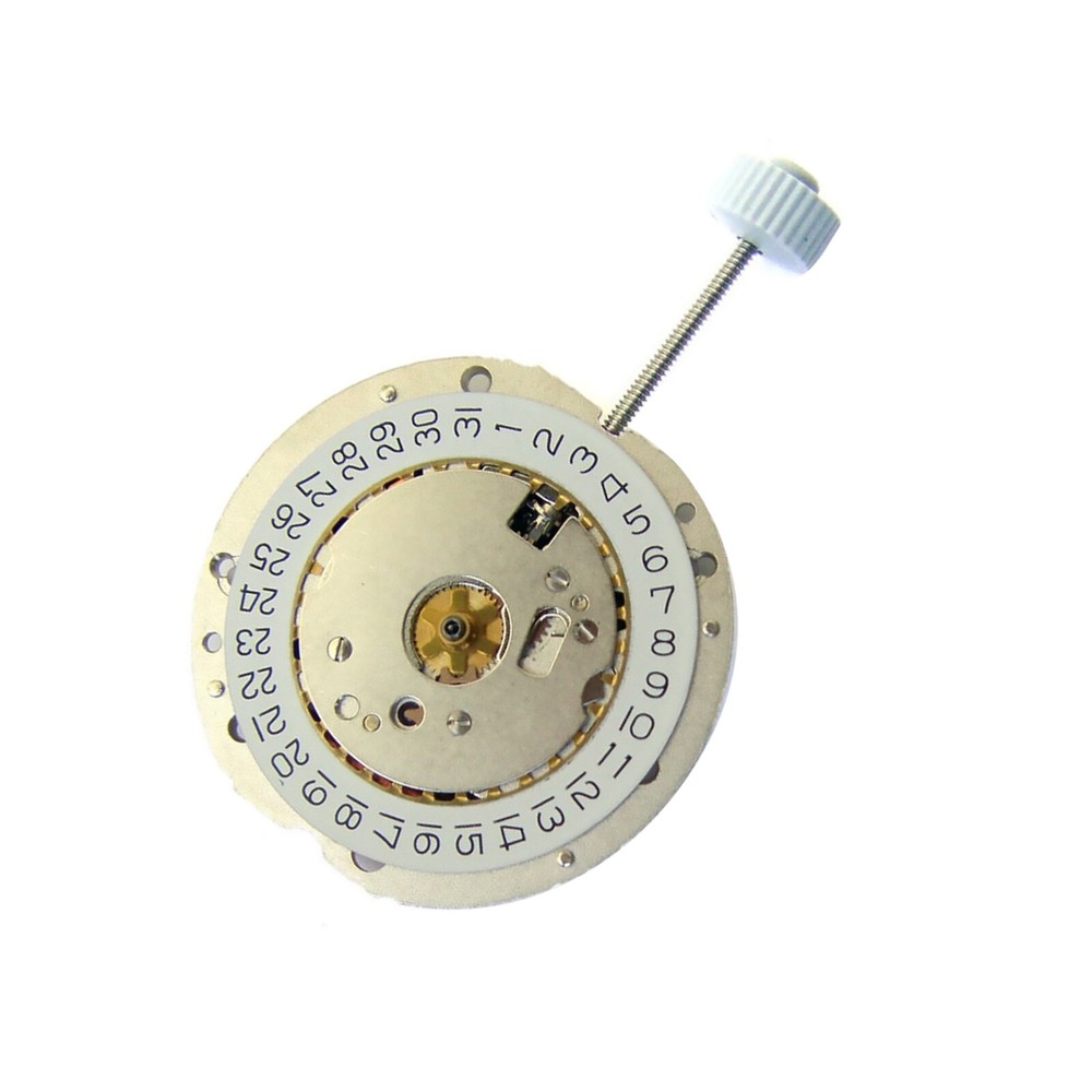 3-Hand Quartz Movement with Date at 3 O'clock Ronda 785 Replacement
