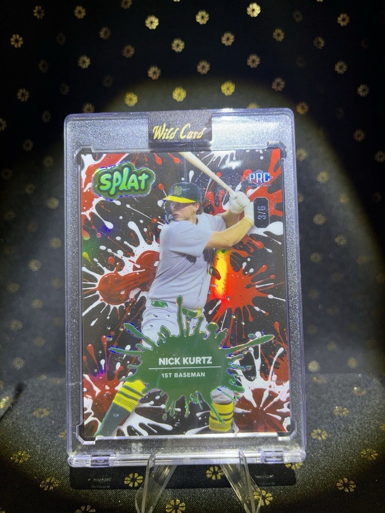 2024 Nick Kurtz Wildcard Splat Prc 3/6 !!