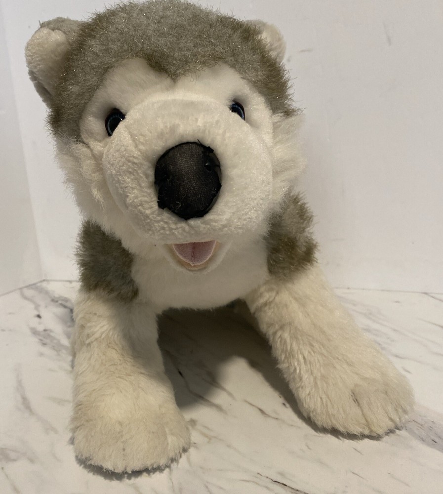 Juguete de peluche Build-A-Bear Husky perro 14