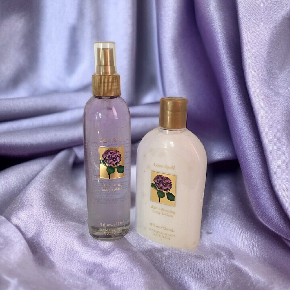 Victoria’s Secret GARDEN LOVE SPELL Silkening Body Lotion and Fragrance Mist HTF