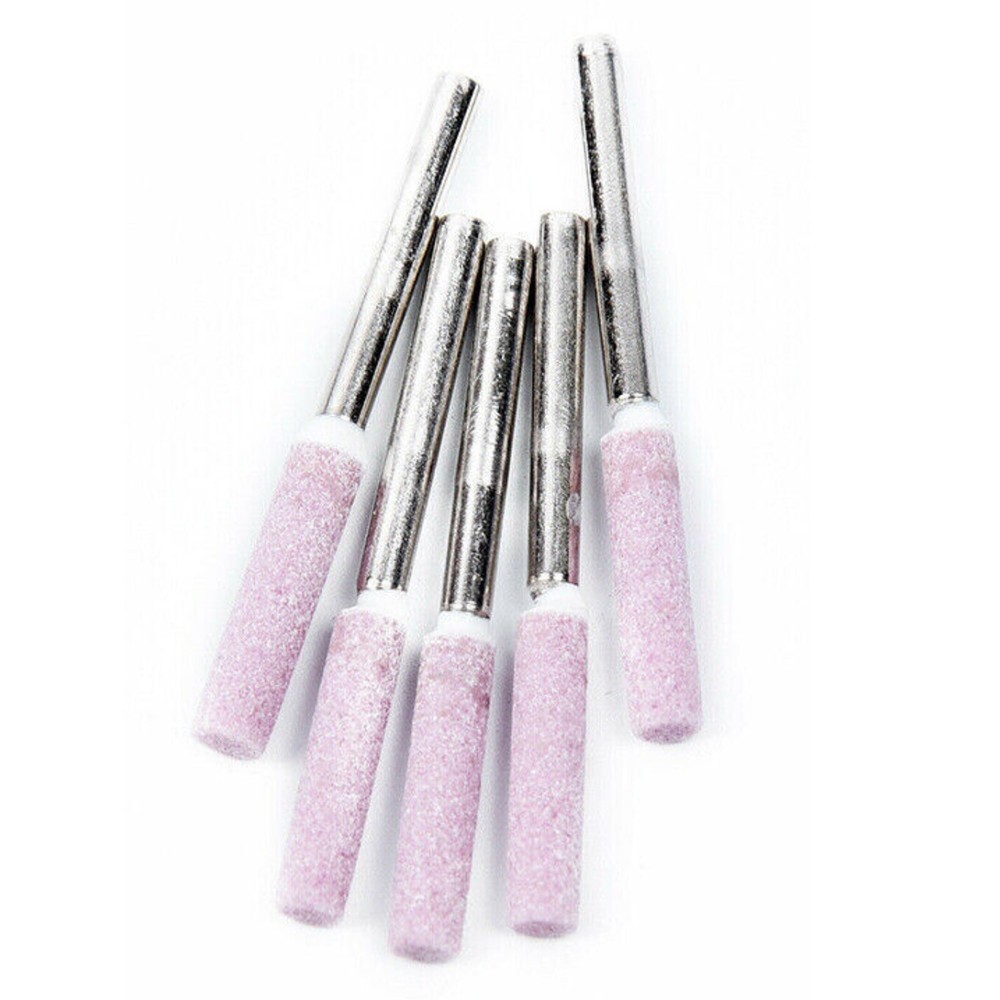 5Pcs 5/32in Diamond Chainsaw Sharpener Rotary Burr Stone File for Craftsman Tools  