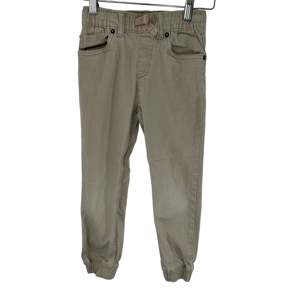 Levi's Boys Khaki Pull-On Pants Jogger Size 6 Small