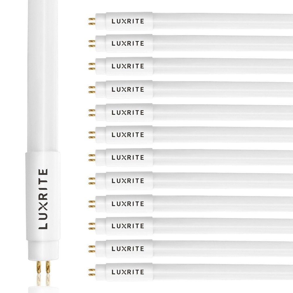 Luxrite 4FT T5 LED Tube Lights, 24W=54W, 45.78
