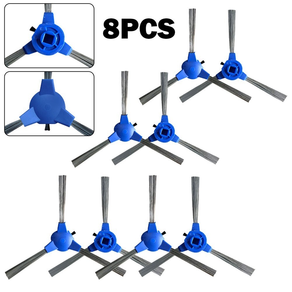 Side Brushes Floor Brush Remove Dirt Sweeper Accessories 8pcs For Ionvac