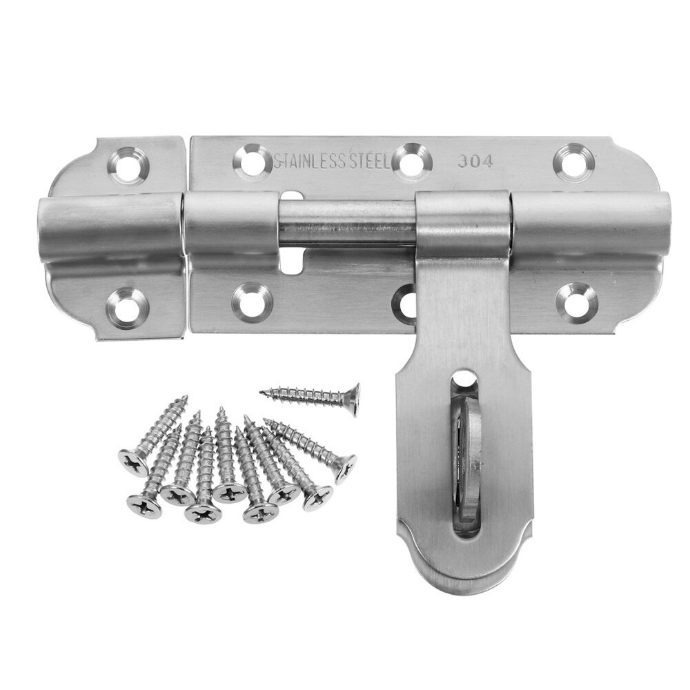 Stainless Steel Heavy Duty Pin Door Window Combination Lock Bolt