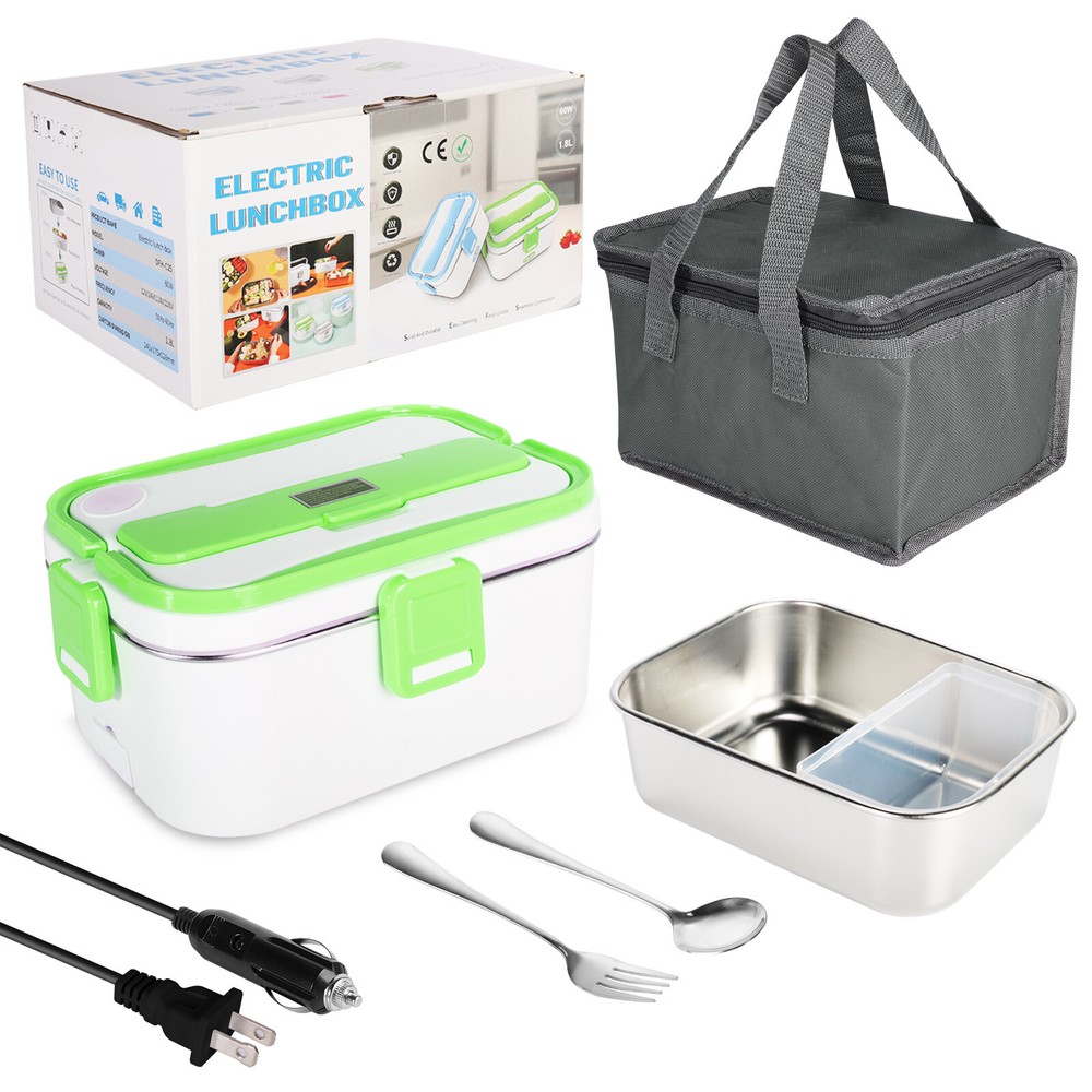 Electric Portable Lunch Box Food Heating Bento Warmer Container for Car Office