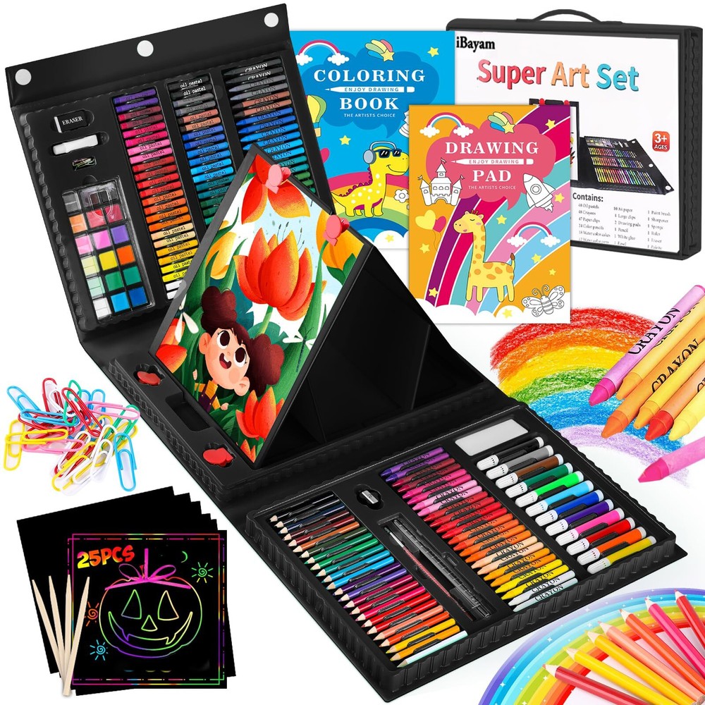 iBayam Art Kit 251-Pack Art Supplies Drawing Kits Arts and Crafts Gifts Box f...