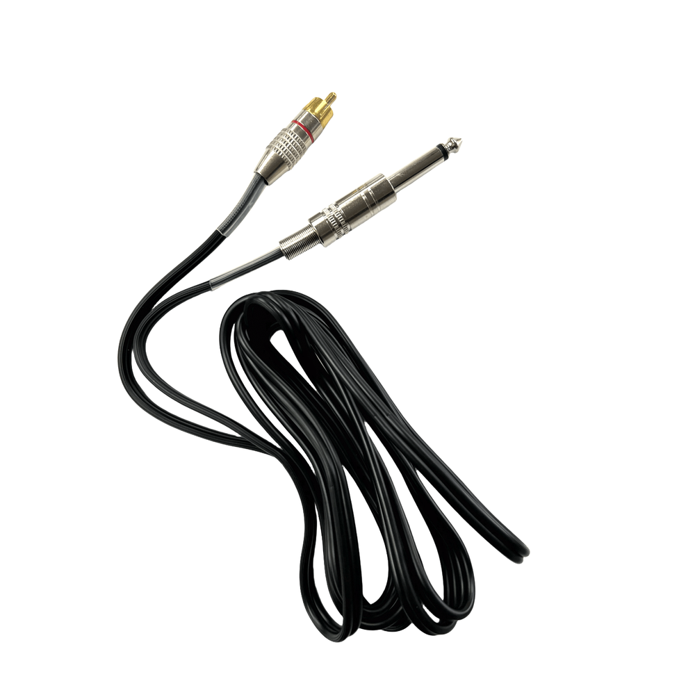 6.5 ft High Quality Tattoo Machine RCA Clip Cord Copper Wire Cord