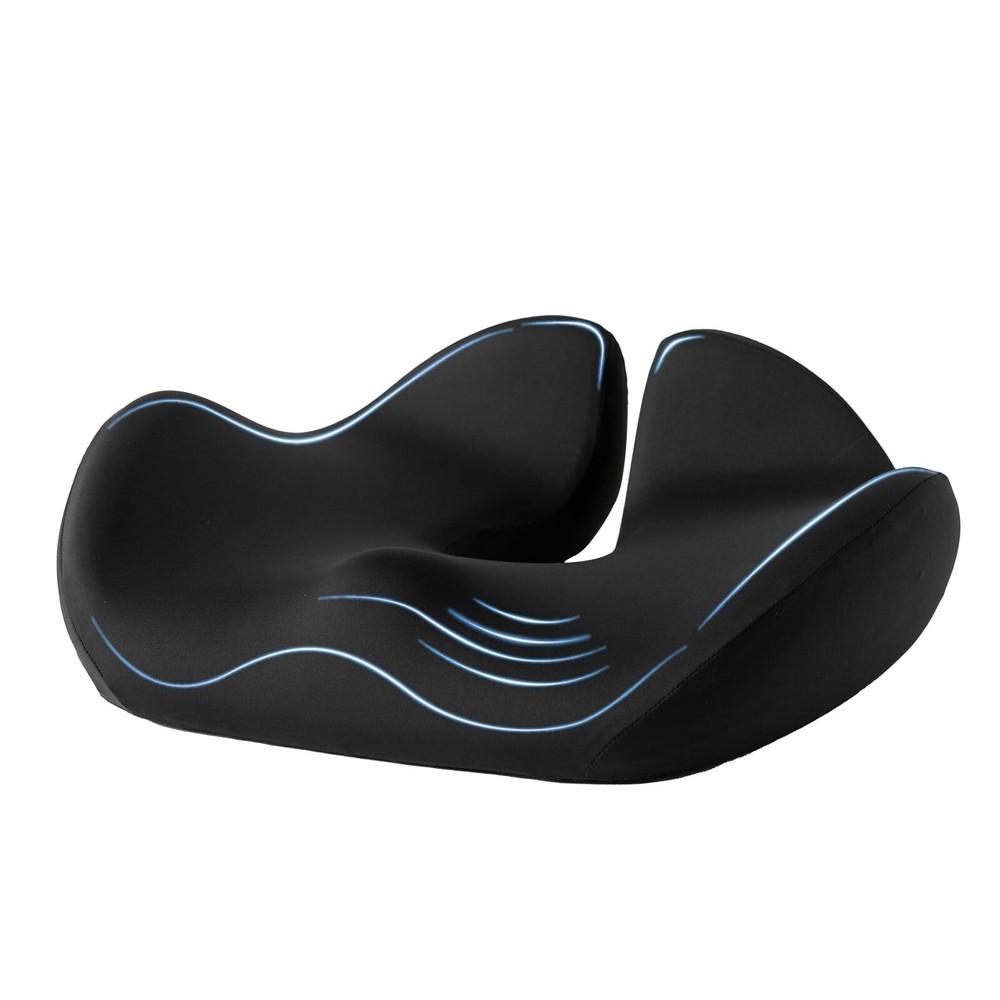 Extra Large Ergonomic Office Chair Cushion,Tailbone and Sciatica/Coccyx Pain ...