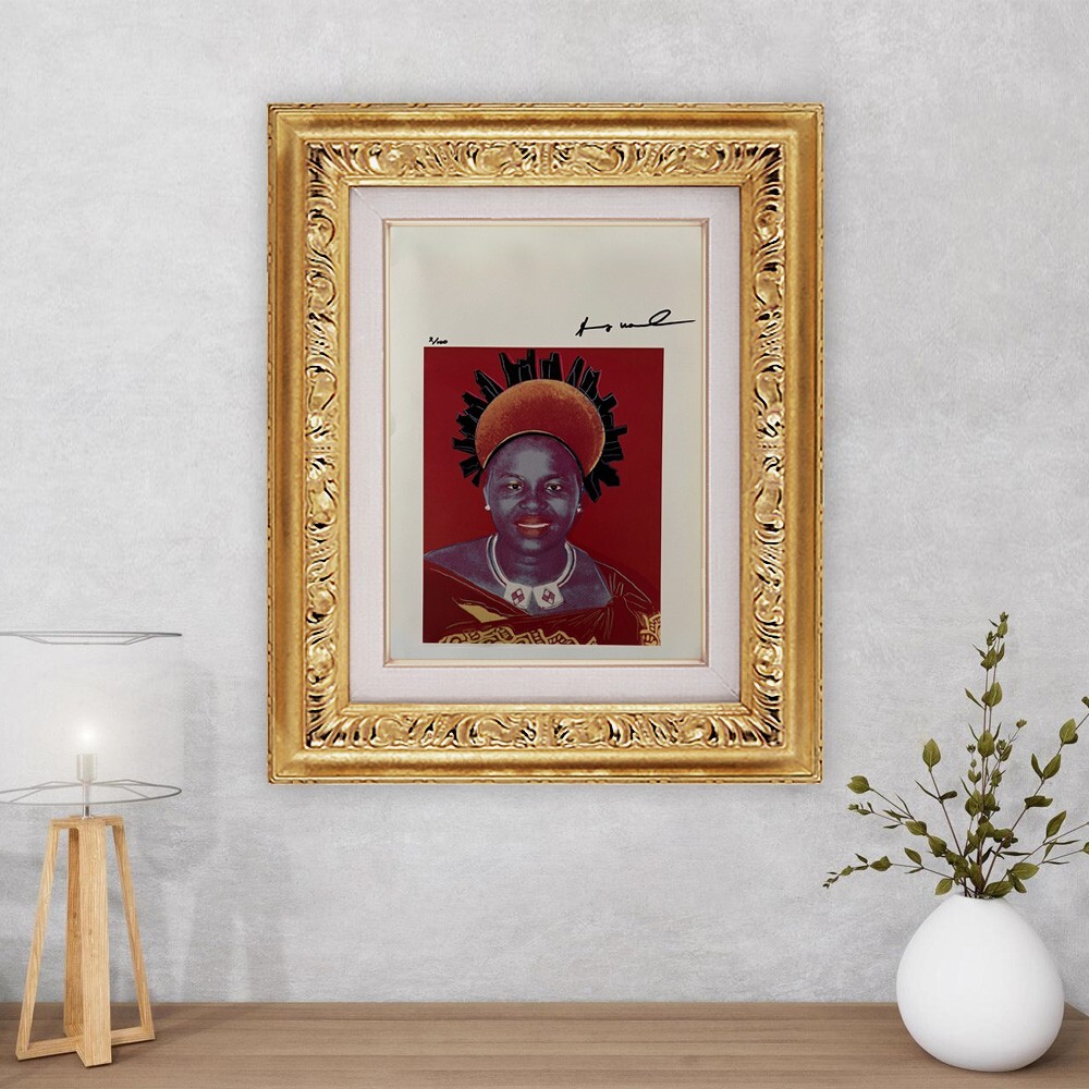Andy Warhol Signed Original Lithograph with COA and Appraisal - 3500 USD