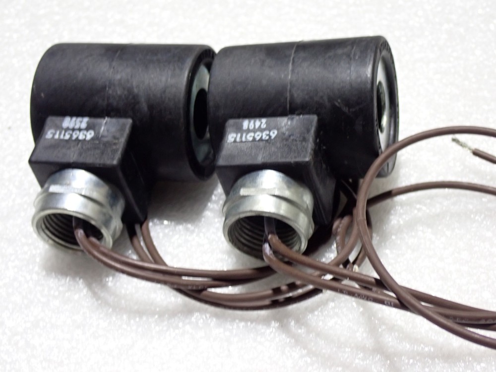6365115 HYDRAFORCE SOLENOID VALVE COIL LOT OF [2] NEW