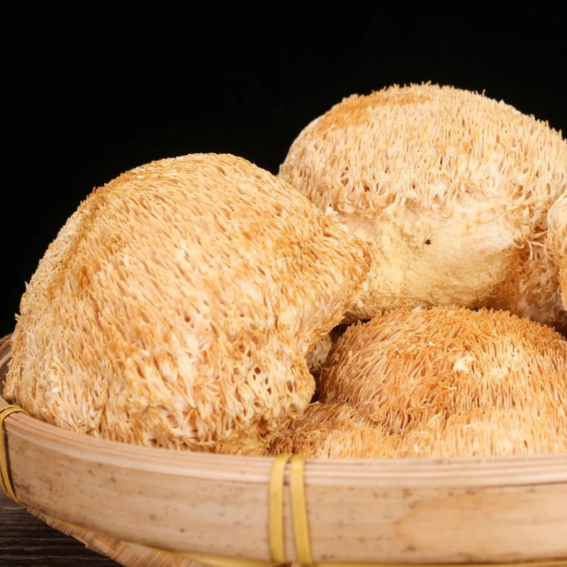 Organic Lion's Mane Mushroom Tea Premium Dried Chinese Herbs 500g Healthy