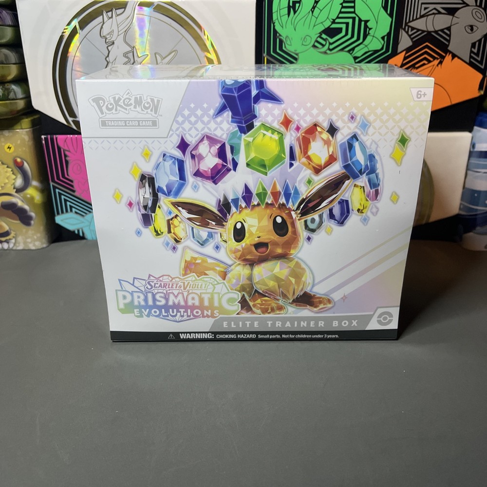 Pokémon TCG: Prismatic Evolutions Elite Trainer Box - FACTORY SEALED - FAST SHIP