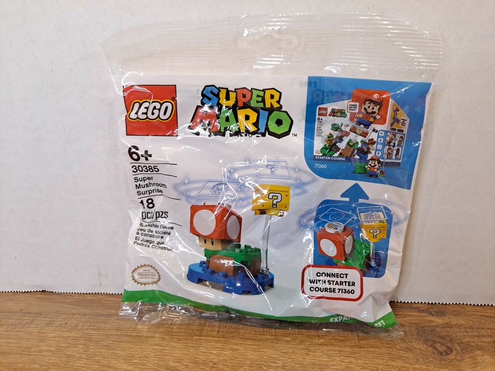 LEGO Super Mushroom Surprise Mario 30385 New Legoland Exclusive Set-image