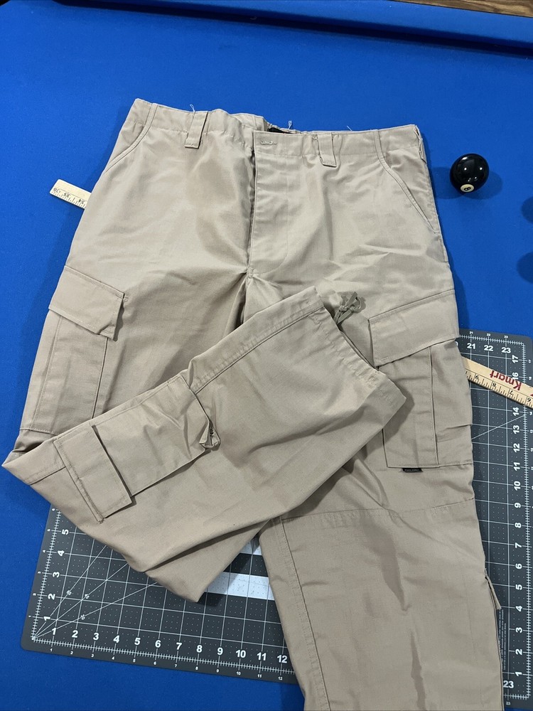 Tru-Spec Tactical Response Cargo Pants Mens Large Regular Desert Utility Hunting