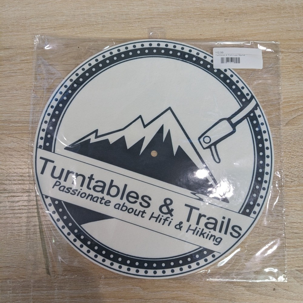 Turntables & Trails 12-inch Slipmat for LP Record Player DJ Audiophile