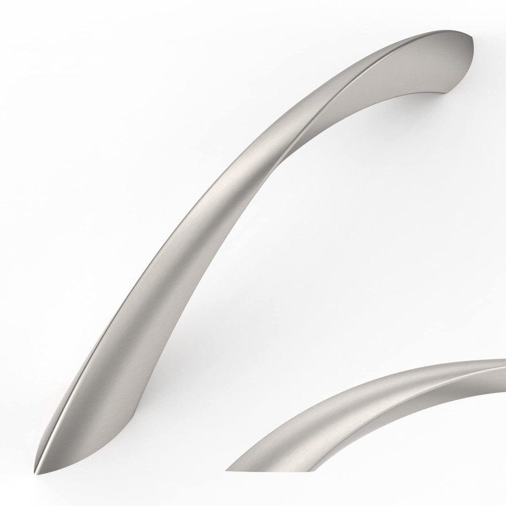 5 Inch Brushed Nickel Cabinet Pulls 10 Pack Kitchen Drawer Handles Hardware  