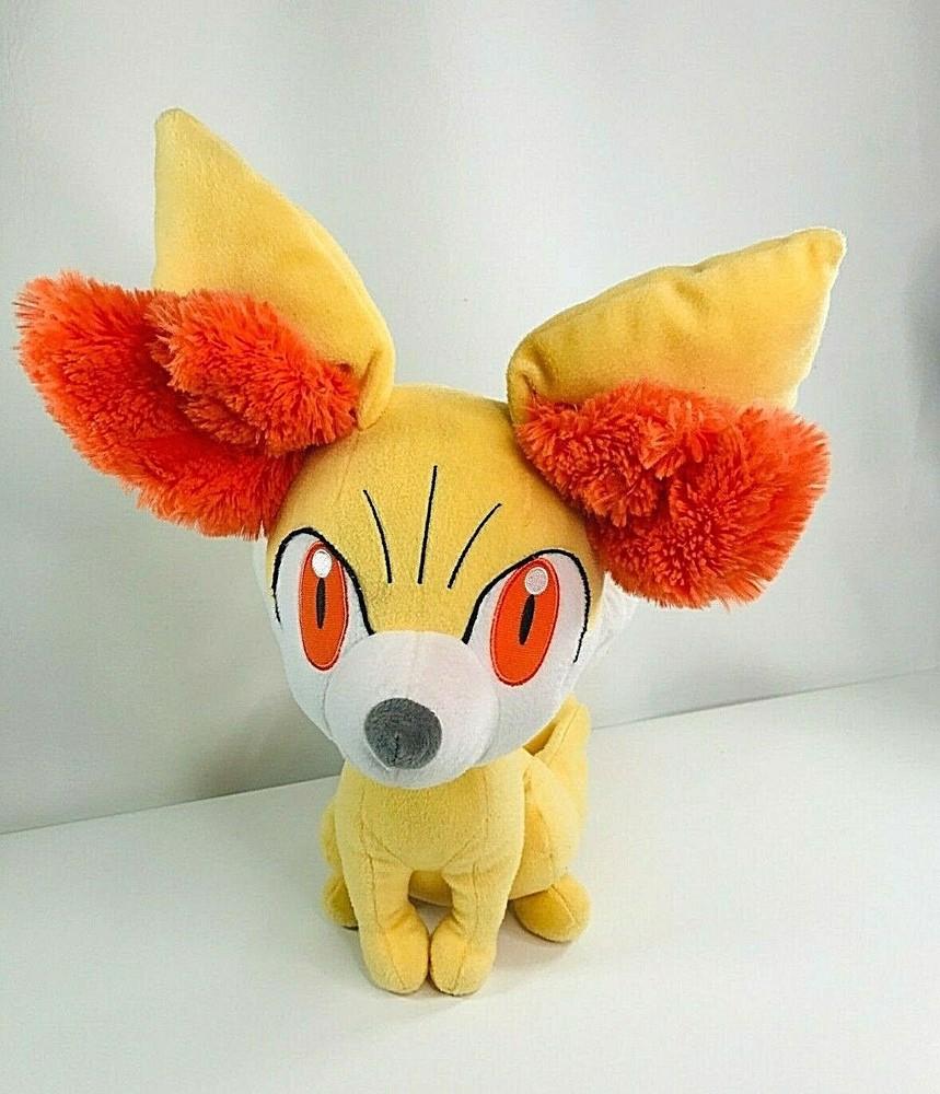 Tomy Pokemon Yellow & Orange Fennekin Stuffed Animal Plush Toy 20153 16