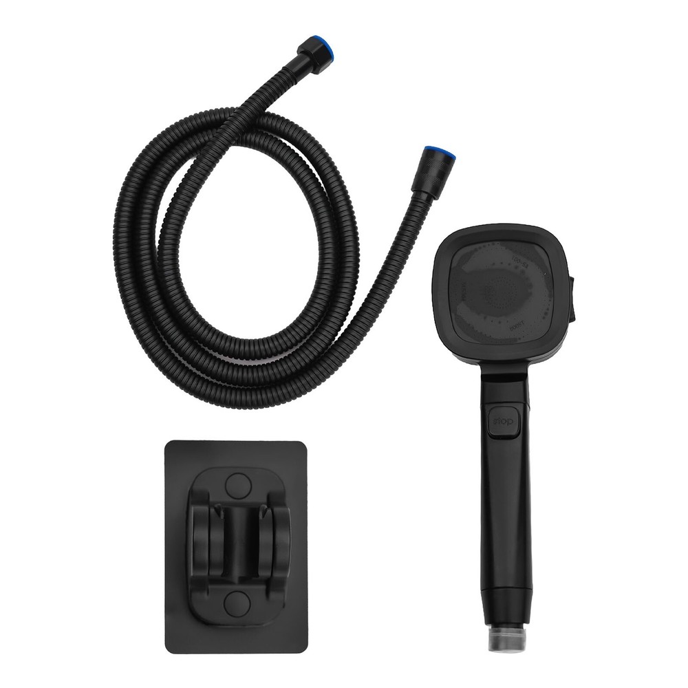 RV Camper Water Saving Shower Head 3 Spray Settings High Pressure Design