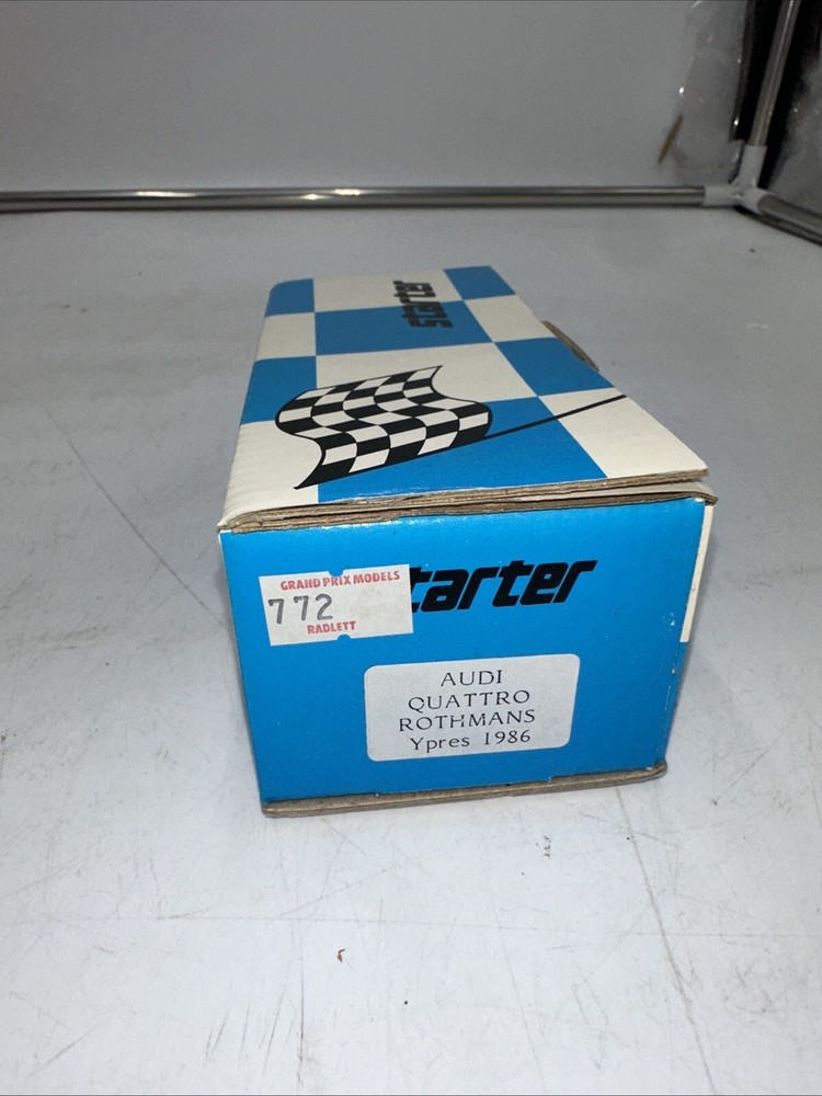 starter 1/43 model kits AUDI QUATTRO ROTHMANS Y PRES 1986 *NEW