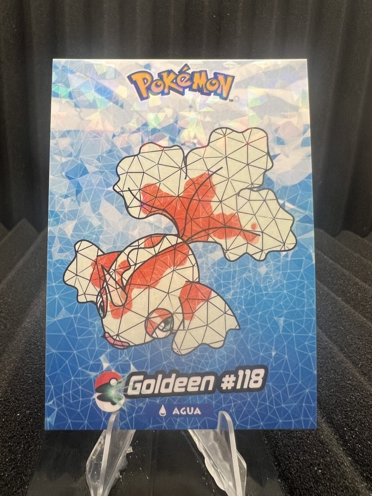 Goldeen #118 - Cracked Ice Holo - Crystal Collection 2024 - Pokemon Card
