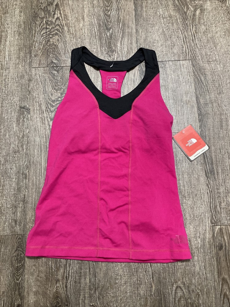 North Face Tadasana Womens Yoga Tank Top Runs Small Size $50 Includes Bra  