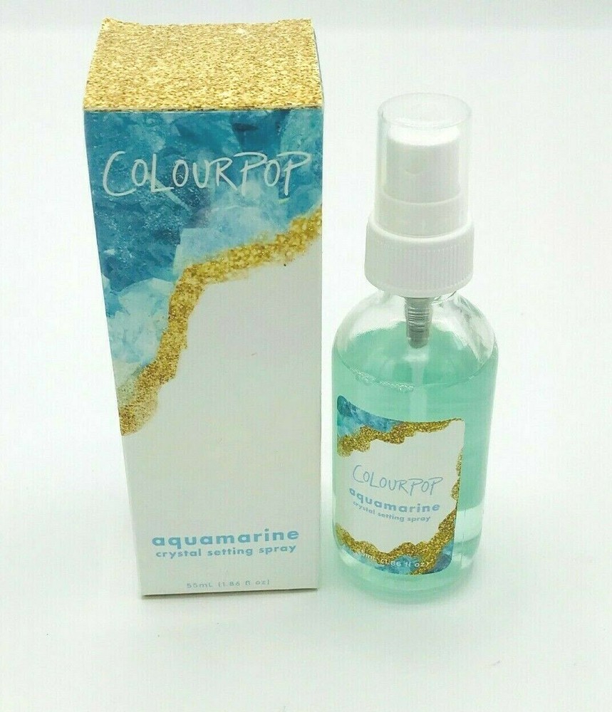Colour Pop Aquamarine Crystal Setting Spray 1.86 Fl oz NIB