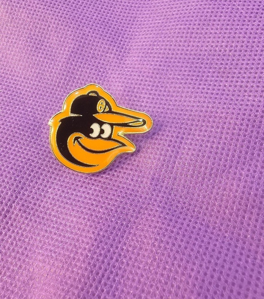 Baltimore Orioles Lapel Pin - Great for hats - vests - shirts - Gifts.