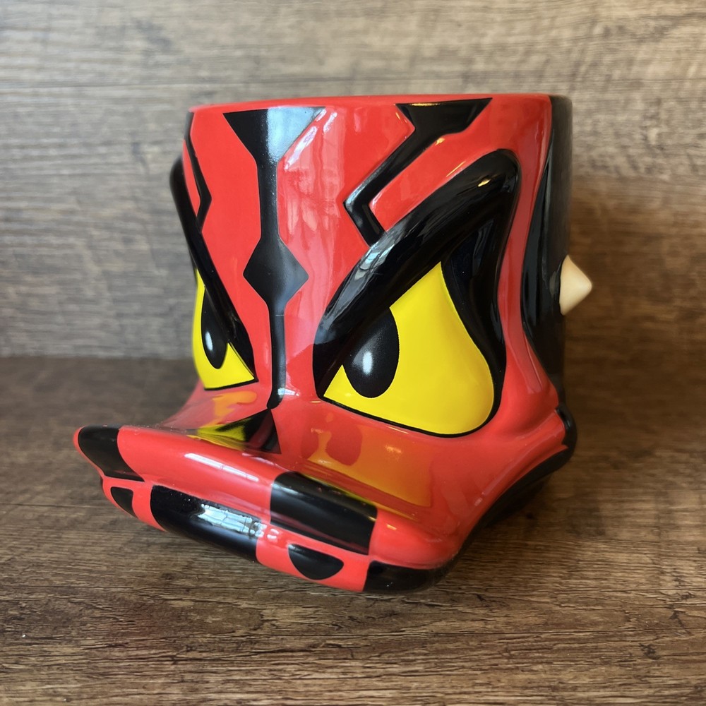 Star Wars Darth Maul Donald Duck 2014 Collectible Mug Rare Original Wear