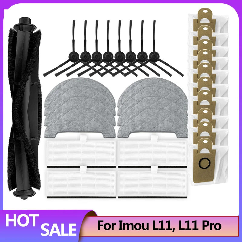 Accessories for Imou Robot Vacuum Cleaner Spare Part Main Spin Edge Side Brush