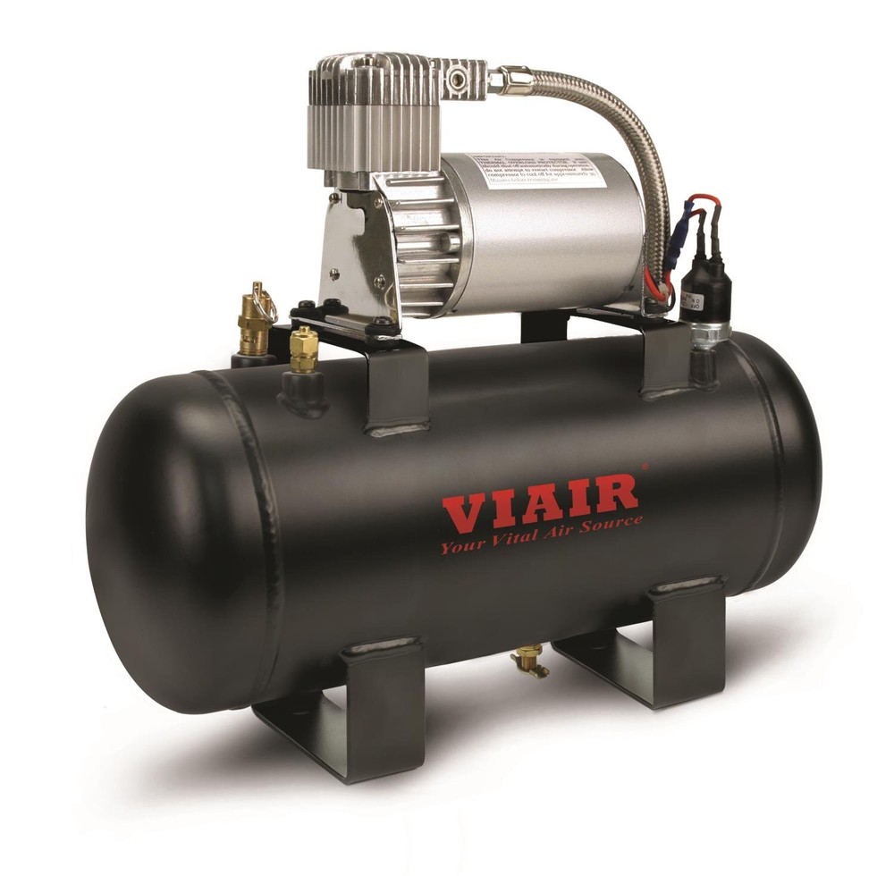 Viair 20003 120 PSI Fast-Fill Air Source Kit 275C Pewter Air Compressor
