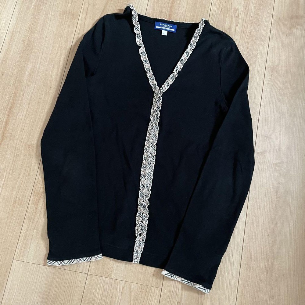 Burberry Cardigan Women's M Size - Used, Great Condition