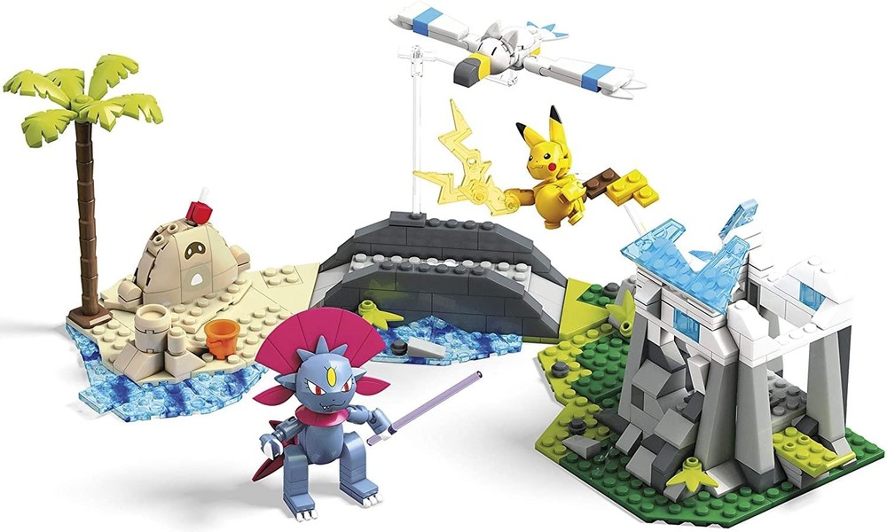 Pokemon Mega Construx 398-Piece Tropical Frost Showdown Building Set