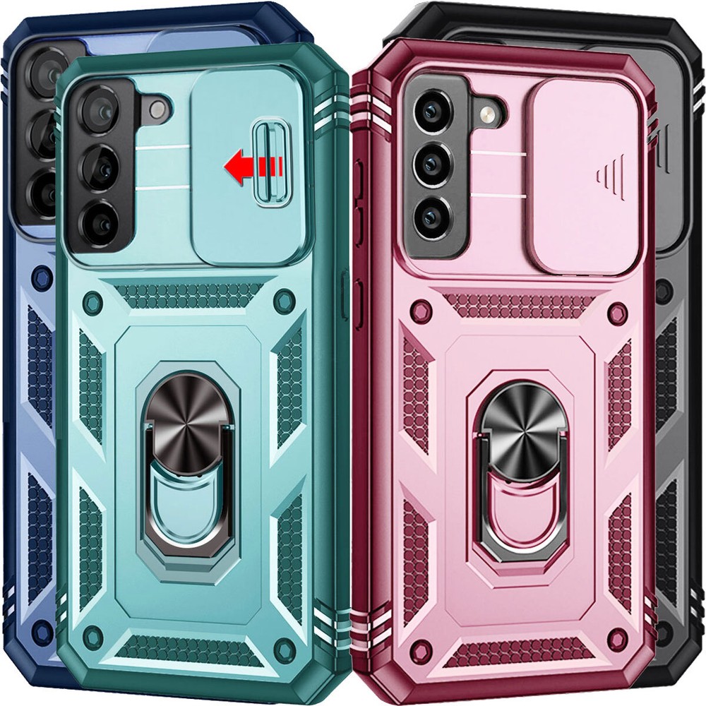 Rugged Camera Lens Protector Case for Samsung Galaxy S22 S22 Ultra Plus