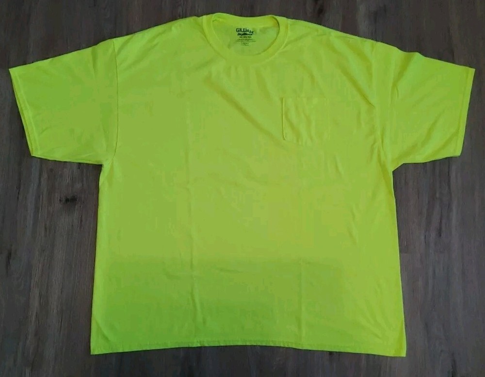 Gildan Dry-Blend Men's Crew T-shirt Short Sleeve 50/50 Cotton Blend Set Of 4
