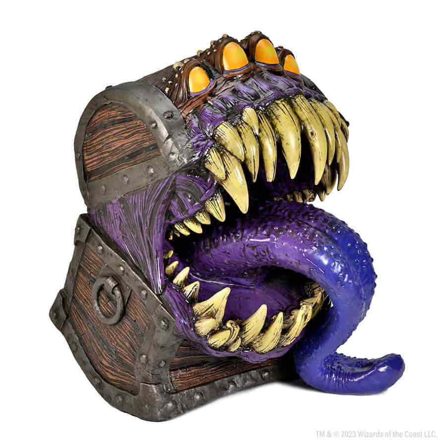 Dungeons & Dragons D&D Chest Mini Life-Sized Painted Foam Replica Statue 68514