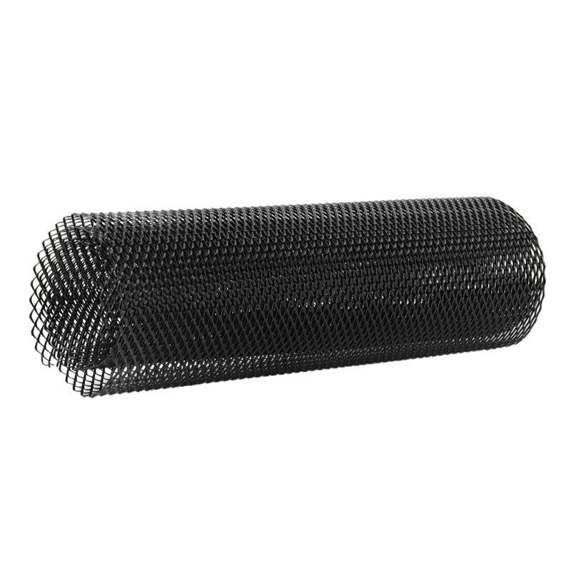 Universal Aluminum Car Grille Mesh Net Rhombic Grid Bumper 4x8mm Auto Accessory