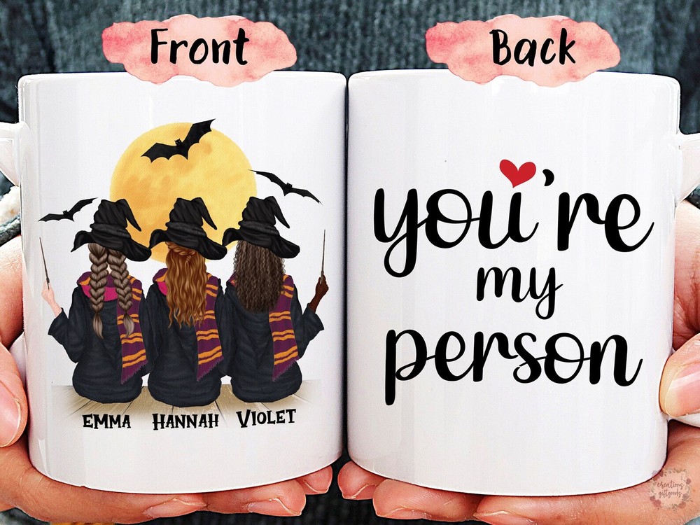 You're My Person Coffee Mug Personalized Witch Mug Autumn Mug Hocus Pocus I Need