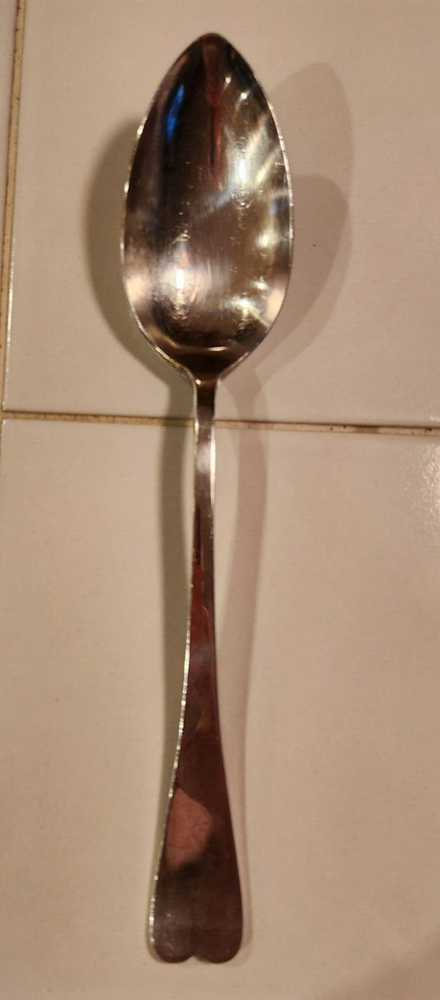 Vintage Large Buffet Serving Spoon by Reed & Barton Silver Plated
