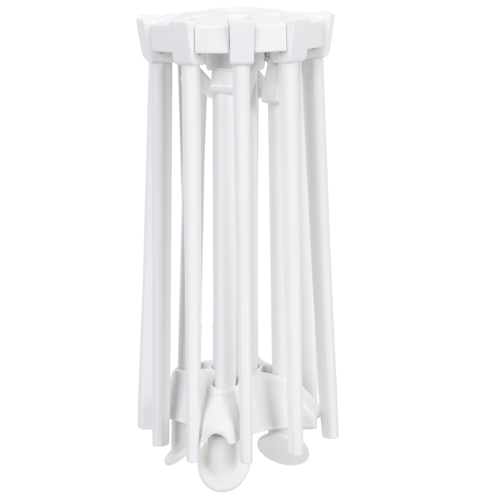 White Folding Drying Rack for Hanging Noodles and Pasta