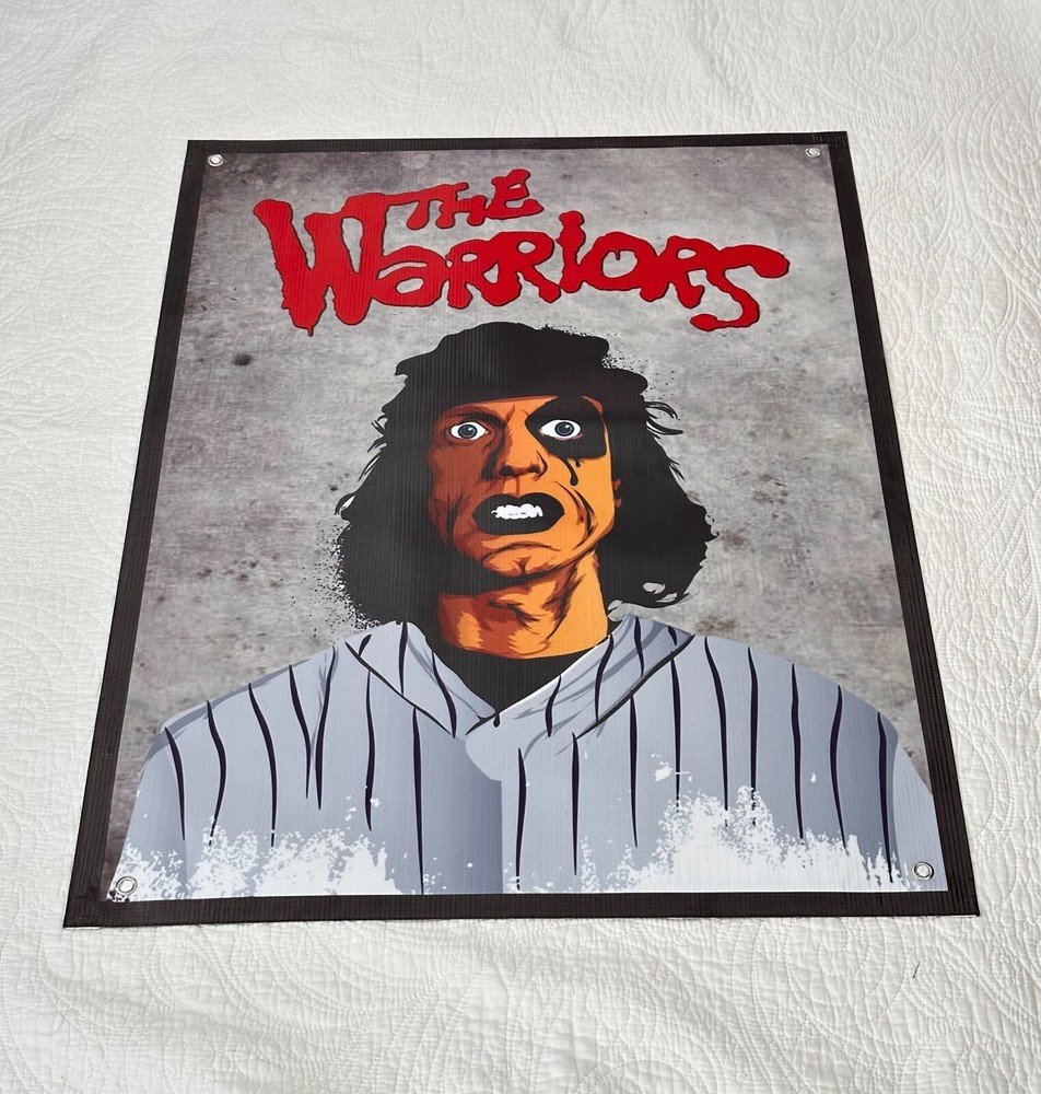 Banner Poster THE WARRIORS FURIES sign movie
