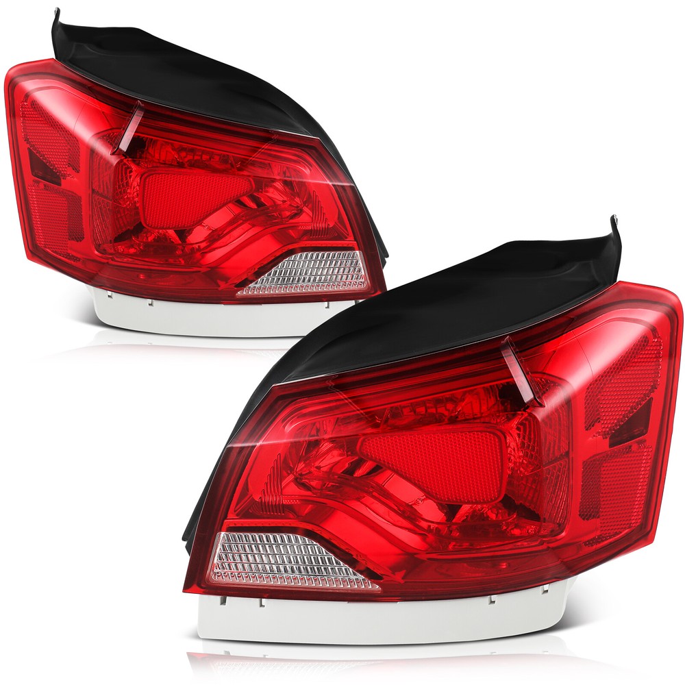 Fits 2014-20 Chevrolet Impala Red Tail Brake Lamp Taillights Assembly Pair