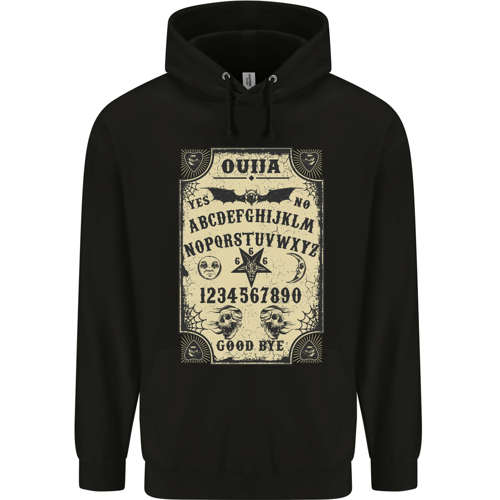 Ouija Board Voodoo Demons Spirits Halloween Mens 80% Cotton Hoodie