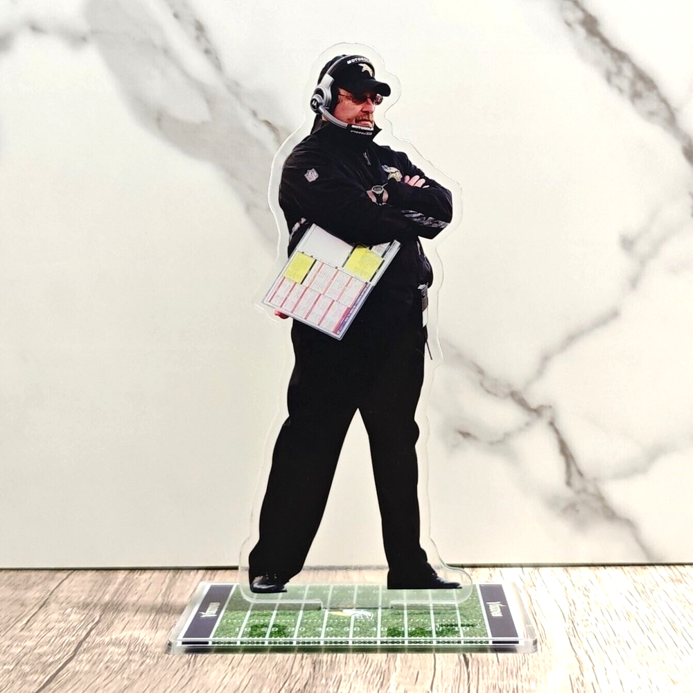 Brad Childress Standee - Vikings Coach Man Cave Fans Memorabilia & Collectible