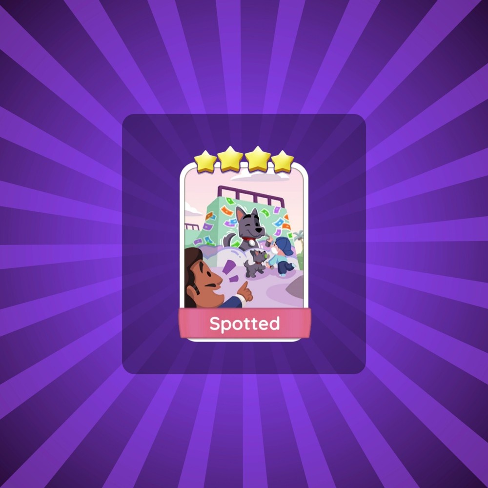 Spotted - Mono Go 4 Stars Sticker ⚡ Artful Tales Album ⚡ Fast Delivery