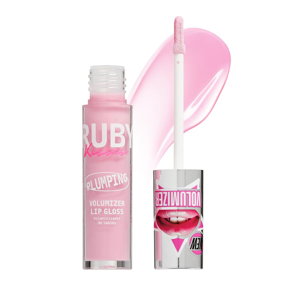 Plumping Lip Gloss, Hydrating High-Shine Volumizing Plumper with Hyaluronic Acid